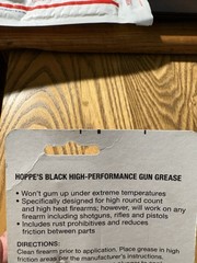HOPPE’S HBGG No. 9 Black High Performance Gun Grease – 12cc SyringeGUN HUNT FISH