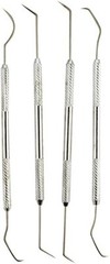 4 Piece Pick Set – Double End, Metal Tubular Grips