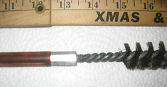 ORIGINAL RODGE-F CHAMBER BRUSH 18 1/2″ W/ HANDLE 12 ga trap skeet sporting