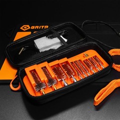 GRITR Multi-Caliber Pistol, Rifle & Shotgun Cleaning Kit with Eva Case