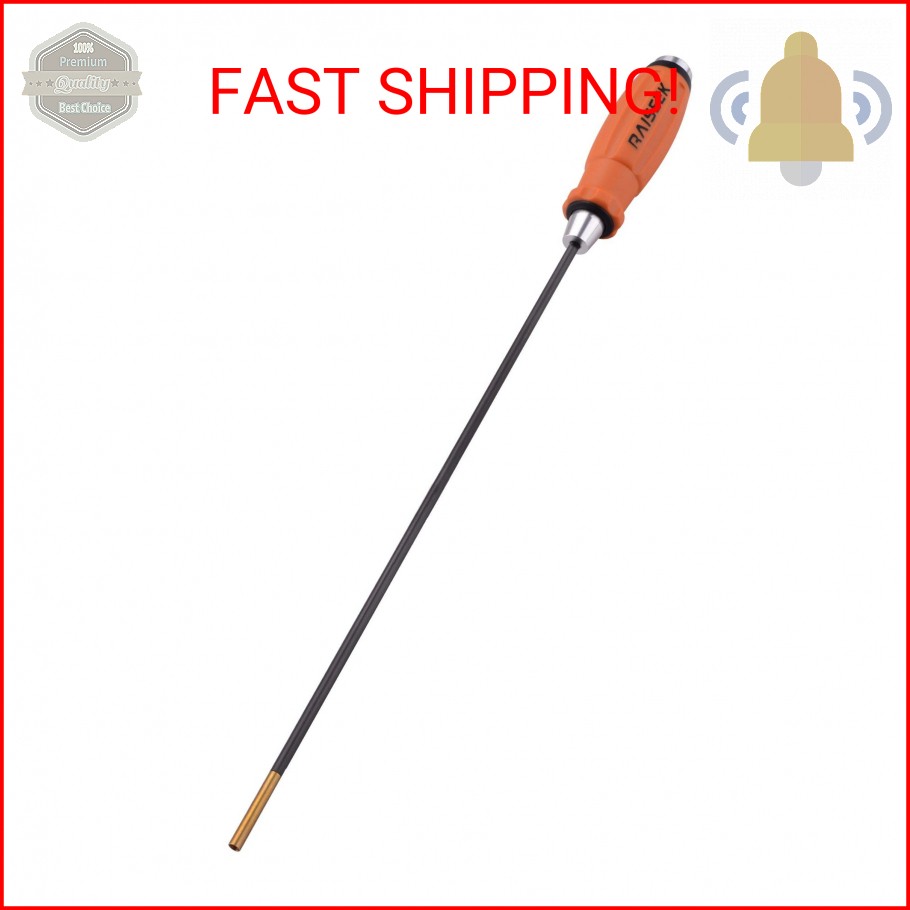 Raiseek Gun Cleaning Rod 1 Piece Carbon Fiber 36 Inch, Pistol Rifle Cleaning Rod