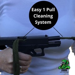 9MM Barrel Cleaning Snake Kit Free Fast Shipping Bore Rope Lifetime Warranty