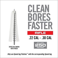 Real Avid Bore-Max Speed Patches Refill Pack, Gun Cleaning Supplies,…