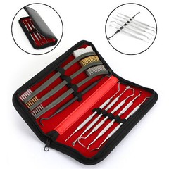 9X Gun Cleaning Kit For Rifle Pistol Handgun Shotgun Cleaning Set Gun Brush UE