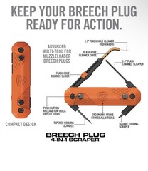Real Avid Breech Plug 4-In-1 Scraper Tool for Muzzleloader Breech Plugs AVBPS41