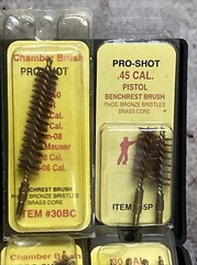 NEW Vintage Pro-Shot Bore Brush Lot Of 10 in Kleen Bore Box 9mm .22 .58 More T8