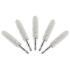 Pack of 5 Pistol .357 Caliber 8×32 Thread Gun Cleaning Bore Cotton Mop Brush Set