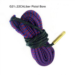 Bore Rope Gun Snake Barrel Cleaners .22 thru .45 & 12 28Ga Rifle Shotgun Pistol
