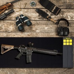 Gun Cleaning Mat 48″x16″, Extra Large Magnetic Gun Mat with Organizer Parts Tray