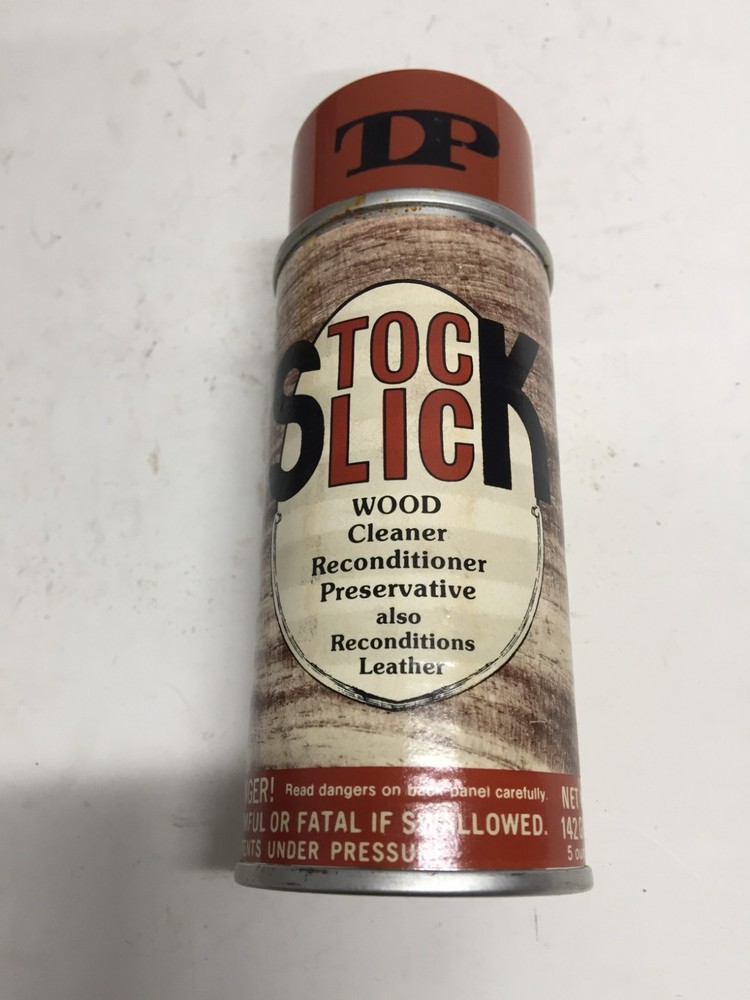NOS Gun Stock Slick Wood Cleaner Reconditioner Preservative 5oz.