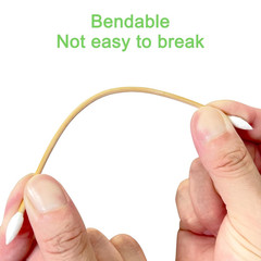 200 Pcs 6 Inch Gun Cleaning Cotton Swabs with Double Pointed Tips, Strong Bamboo