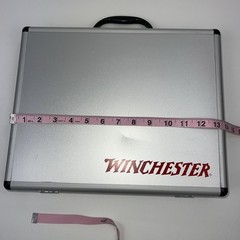 Winchester gun cleaning kit in briefcase style carrier 62 piece USED