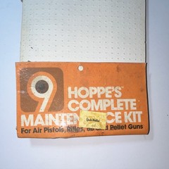Hoppe’s No. 9 Vintage .177 Cal Air Gun Cleaning Kit w/ Cleaning Rod