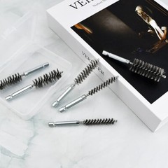 6 Pcs Stainless Steel Bore Brush Set: Versatile Cleaning Tools for Rust Removal