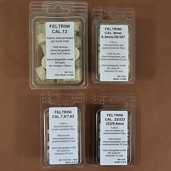 Barrel Cleaner Felt Cal: 12/4.5/5.6/.22/.223/7.62/.308/.300/.30-06/9mm Felt Plugs