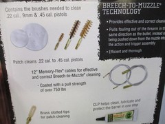 Otis Pistol Cleaning Kit .22-.45 Cal Breech-to-Muzzle System FG-609 New