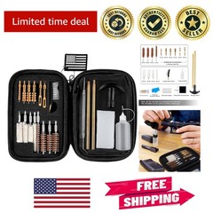 Gun Cleaning Supplies – 25 in 1 Kit for Firearm Enthusiasts