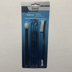 Gunslick Pro High-Quality 91924 Gun Cleaning Combo Pack 4 Picks/Swabs/Brush