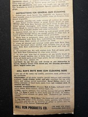 Vintage Brite-Bore Gun Cleaning Kit for All Firearms Made in The USA