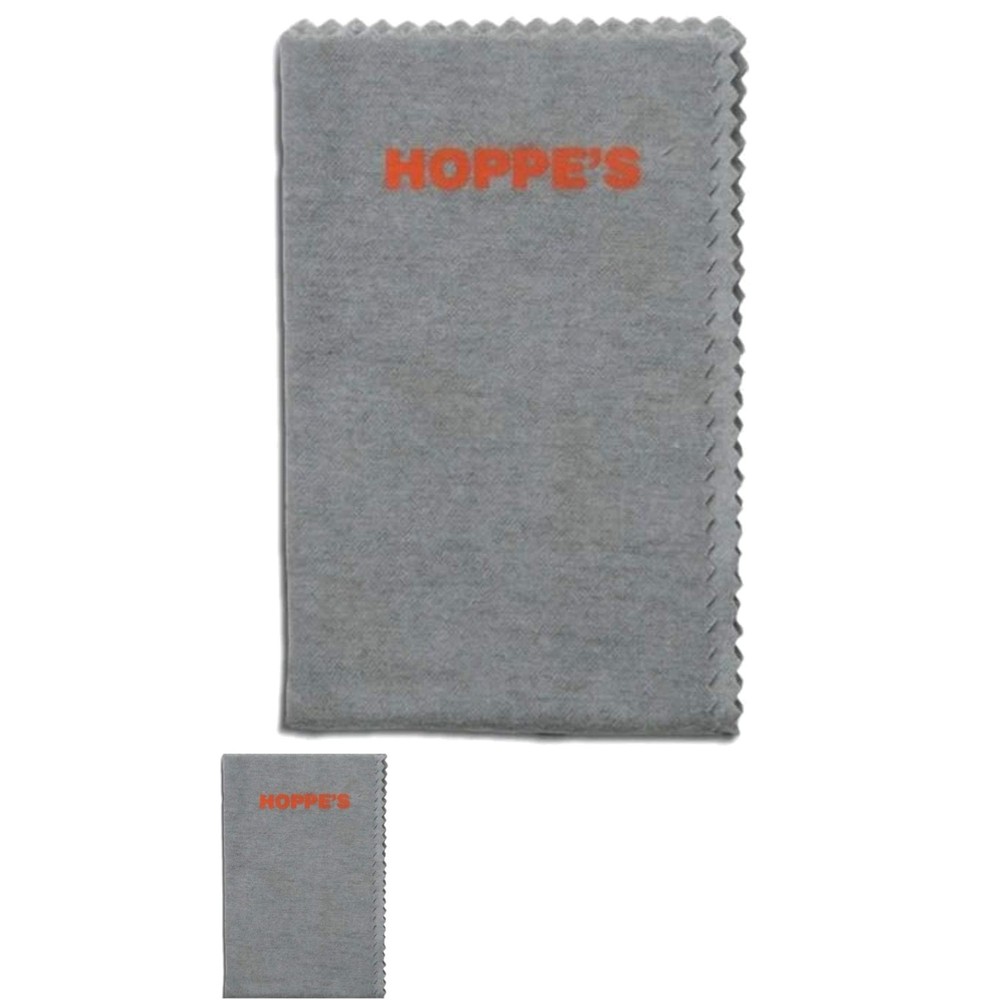 Grey Silicone Pre-Treated Cloth for Firearm & Fishing Maintenance – Compact Size