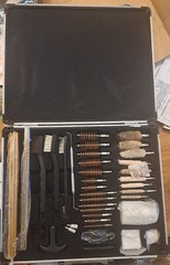 UNIVERSAL Winchester Super Deluxe Gun Firearm Cleaning Kit Carrying case 62 Pc