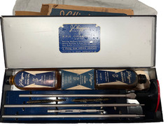 NIB vintage J.C. Higgins gun cleaning kit, sold originally by Sears, Roebuck