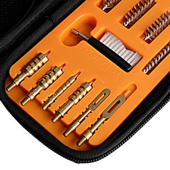 Handgun Cleaning kit .22.357.38 9mm.45 .40 Caliber Pistol Cleaning Kit with Case