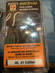 Hoppe’s 9 BoreSnake Rifle Cleaner .40 .41 Cal New, In Box Gr6