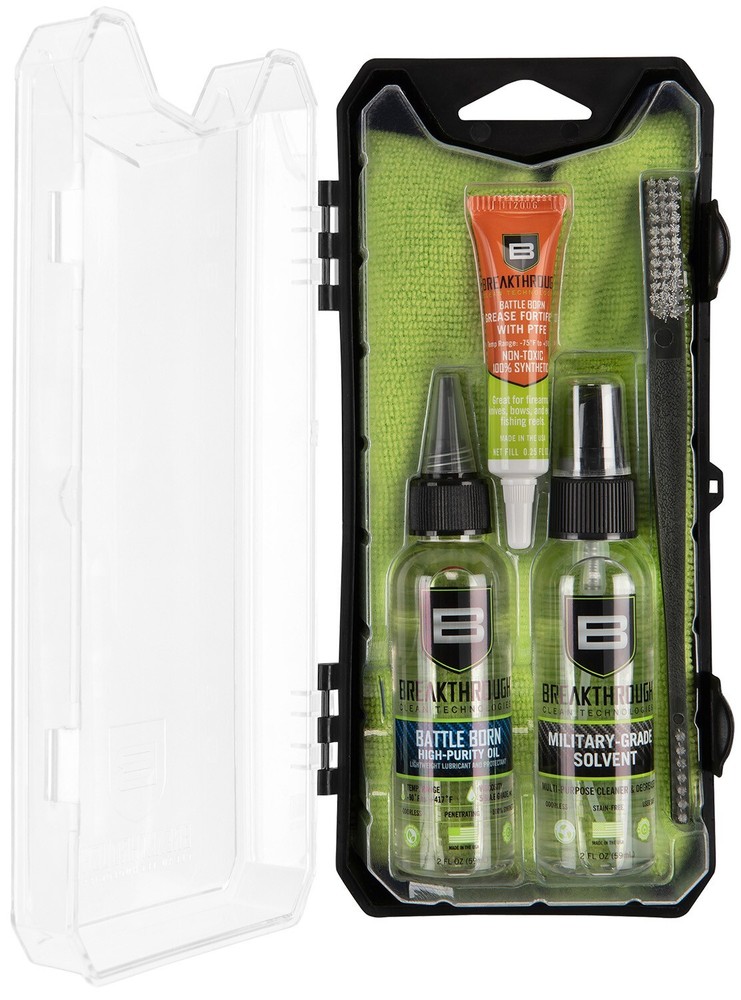 Breakthrough Clean BT101 Basic Cleaning Kit Multi-Caliber/Green