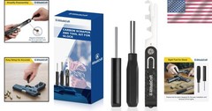 Versatile Carbon Cleaning Kit: Multi-Scraper, Hex Key & Pin Punch (4-Piece)