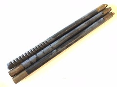 Purdue Cleaning Rod 3 Piece 32 3/4” Overall Length-Marked J. Purdue+Sons #125