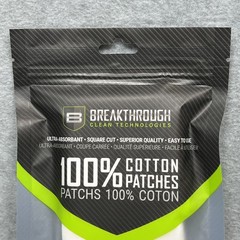 Breakthrough Clean Technologies 100% Cotton Patches 3″ Square 50 count NIP