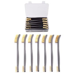 24 Pack Double-Ended Gun Cleaning Brushes – 7″ Nylon & Brass All-Purpose Tool