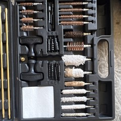 Krome Deep Cleaning Gun Cleaning Kit w/ Case, Rod & Bore Brush .22/.270