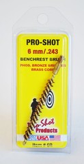 Pro-Shot 6mm / 243 Phosphor Bronze Bore Brush #6R