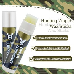 Hunting Zipper Wax Sticks Portable Snap Lubricant Sticks Camouflage Snap Stick Z