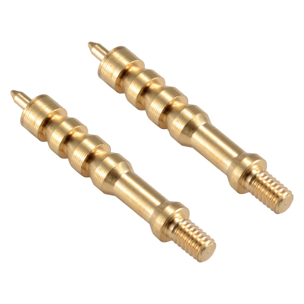.30 Caliber Solid Brass Spear Pointed Jag Gun Clean Accessories Brass Pack of 2