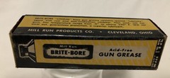 Vintage ORIGINAL FORMULA Mill Run Gun Cleaning 1960’s Brite-Bore Gun Grease