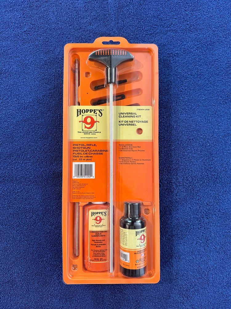 Hoppes UOB CLEANING KIT ALL Rifle/Shotgun calibers cleaning kit