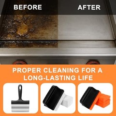 Griddle Cleaning Kit for Blackstone,11 Pieces Flat Top Grill Cleaning Kit with