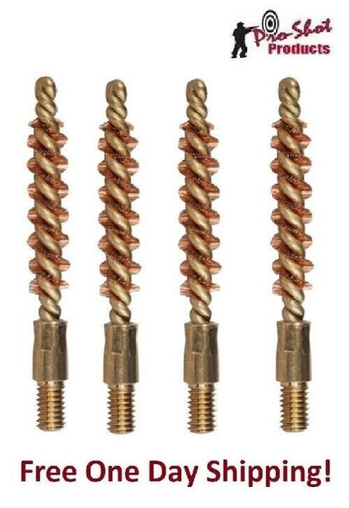 Pro-Shot Benchrest Quality Pistol Bore Brush for .22 cal Pack of 4 # 22P New!