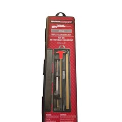 RangeMaxx .22 Caliber Rifle Cleaning Kit with Brass Rod and Brushes in Case