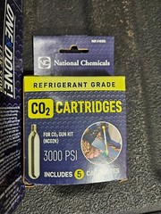 national chemical co2 gun kit with one and done leak stop and co2 cartridges