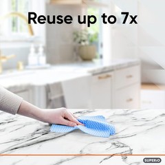 Superio Handy Wipes For – Multi-Purpose Heavy-Duty Cleaning Cloth For