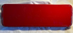 Outers No 477 Rifle Cleaning Kit Vintage Red Tin Complete w/ Rods Brush Solvent