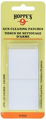 NEW! Hoppe’s No. 9 Gun Cleaning Patch, .270-.35 Caliber (50 Pack) 1203