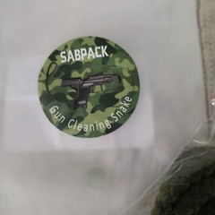 Rope Gun Barrel Cleaning Snake for 357 380 Caliber 9mm Rifles Pistols Sabpack