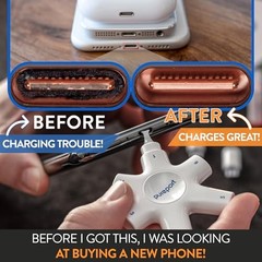 USB-C Multi-Tool Phone Cleaning Kit | Clean Repair & Restore For Usb-c (Black)