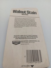 Birchwood Walnut Wood Water Soluble Stain 3 Ounce Bottle 24123 Great Price!