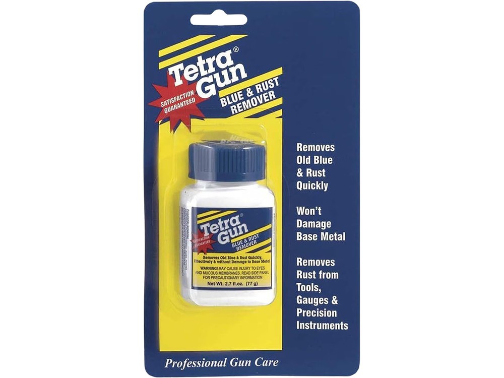 Tetra Gun Blue and Rust Remover 2.7 oz Liquid